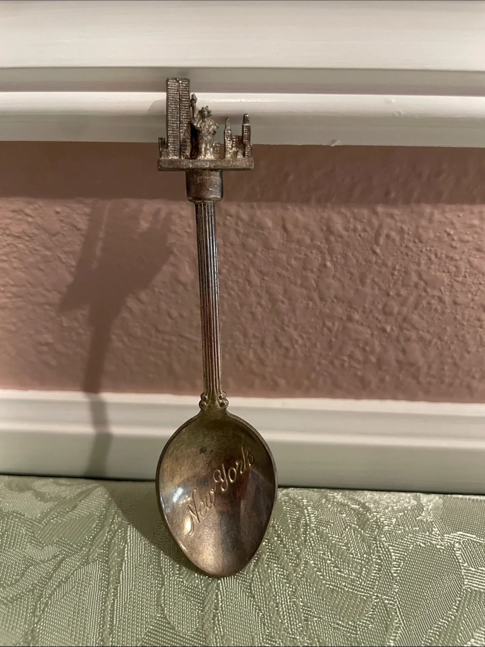 New York Collectible Souvenir Spoon - Silver-Tone